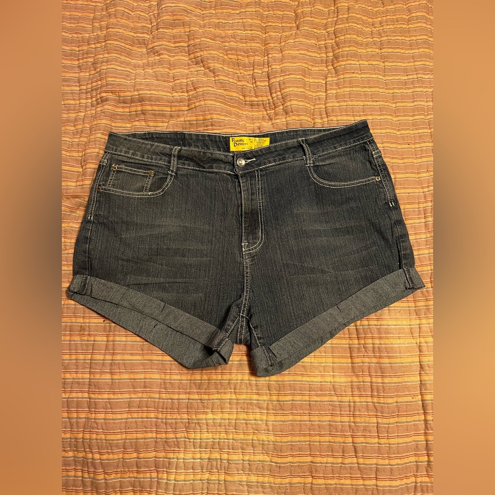 Rustic Denim jeans shorts